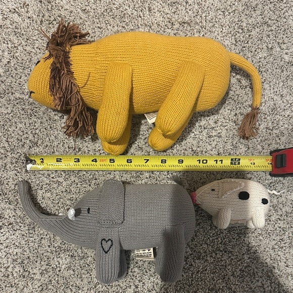 Infant Knitted Rattle Toys - Picture 2 of 2